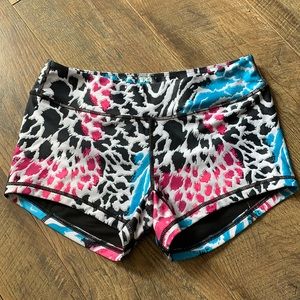 KFT Keep Moving Lined Shorts - Cheetah